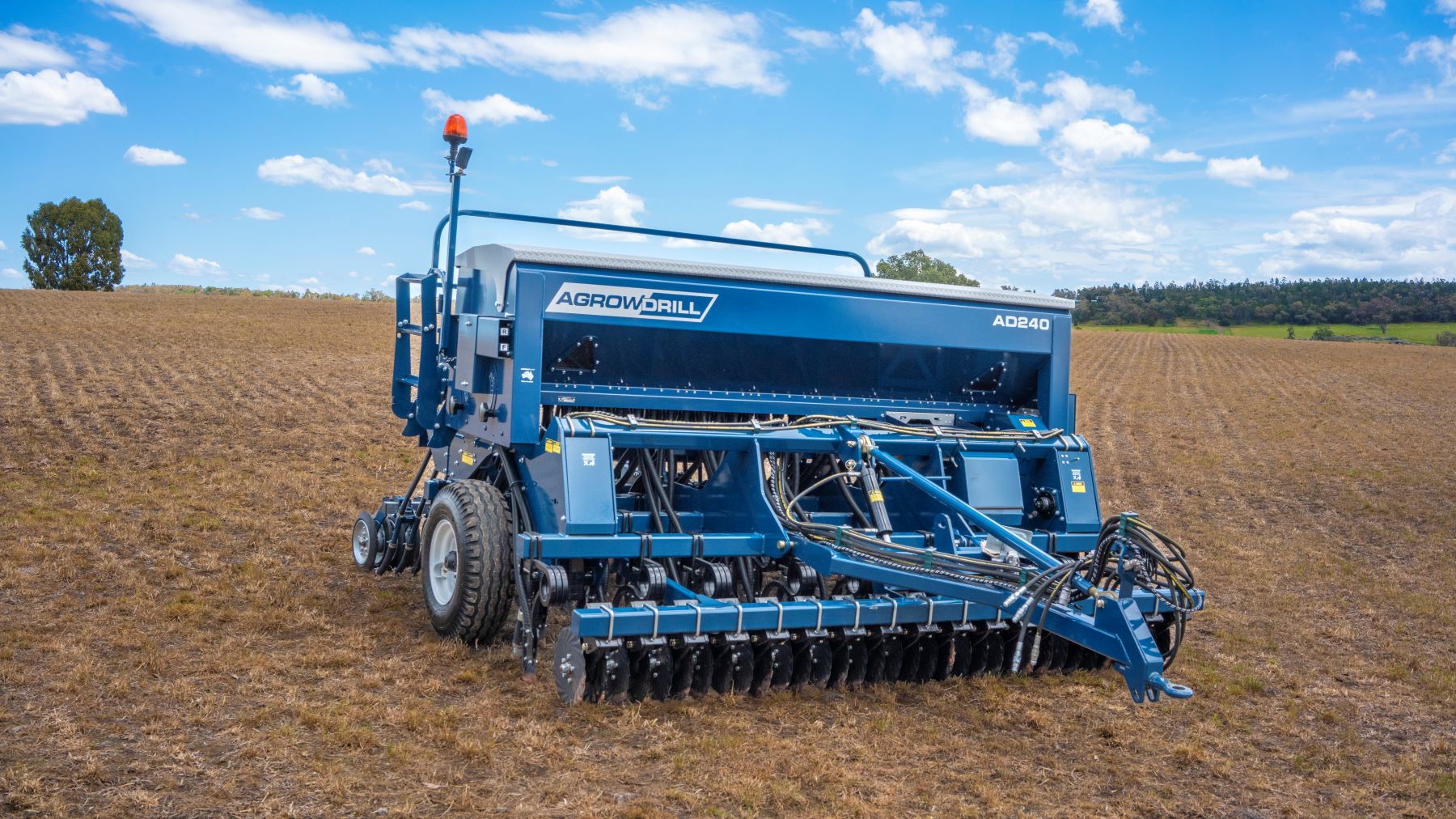 The smart AD240 Agrowdrill seed drill is the perfect seeder