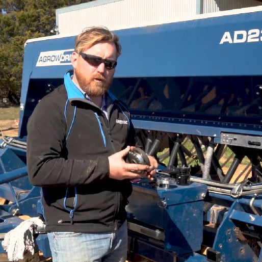 How to perform a clutch update on the Agrowdrill AD230