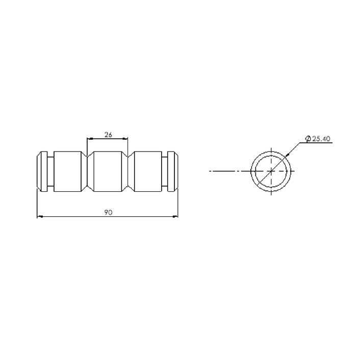 #8 SHEARPIN & CLIPS, 90mm LONG