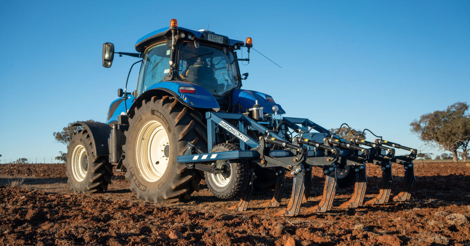some plough Implements attach via the tractors three point linkage connection