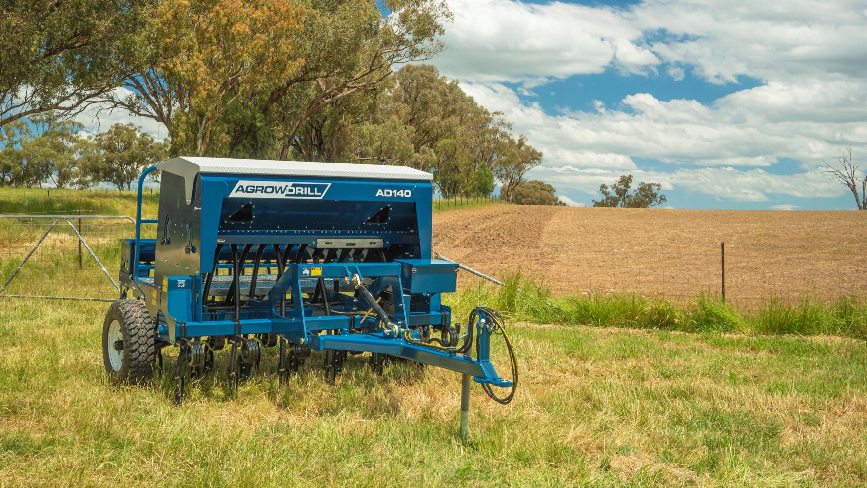 AD140 tyned seed drill 20 row with small seed box