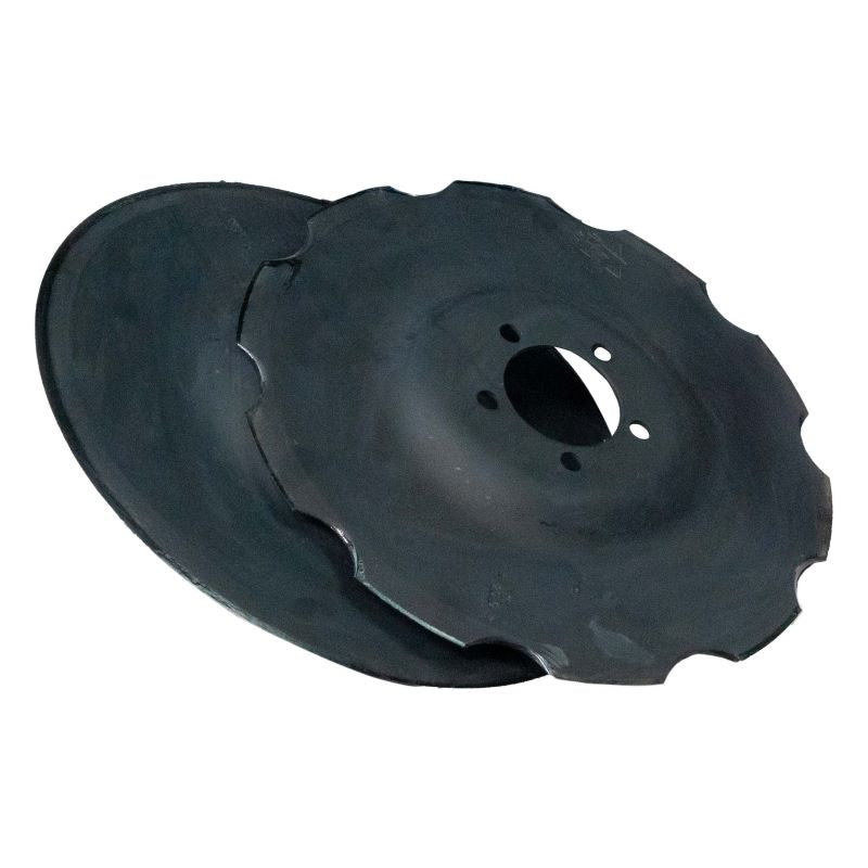 Agrowdrill plain and fluted double discs for seed drill