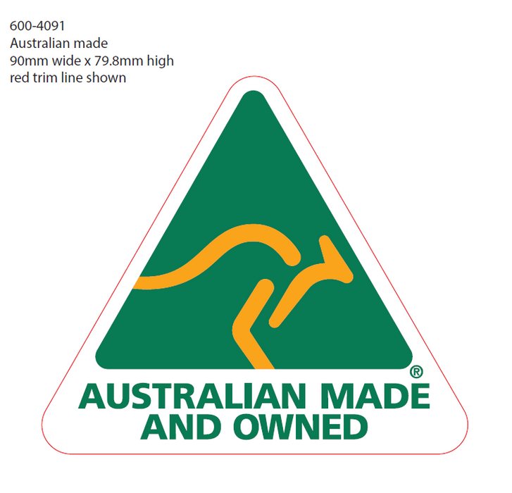 Decal Australian Made