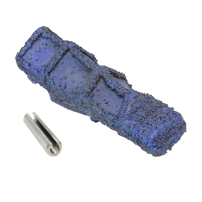 Blade #9 - Hardfaced with Roll Pin (for rocky soils)