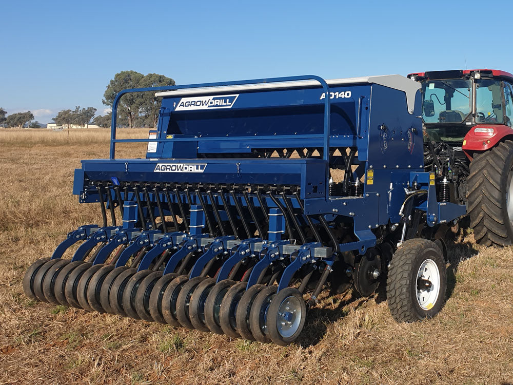 AD140 Agrowdrill with SSB, and presswheels