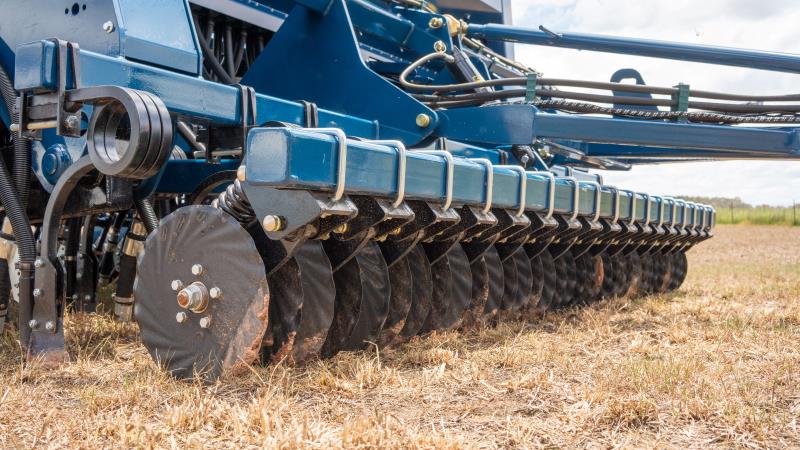 Easy Fit Coulter Bar on Agrowdrill AD240 Seed Drill