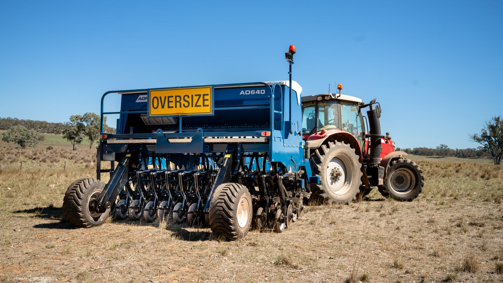 AD640 double disc hydraulic downforce disc seeder