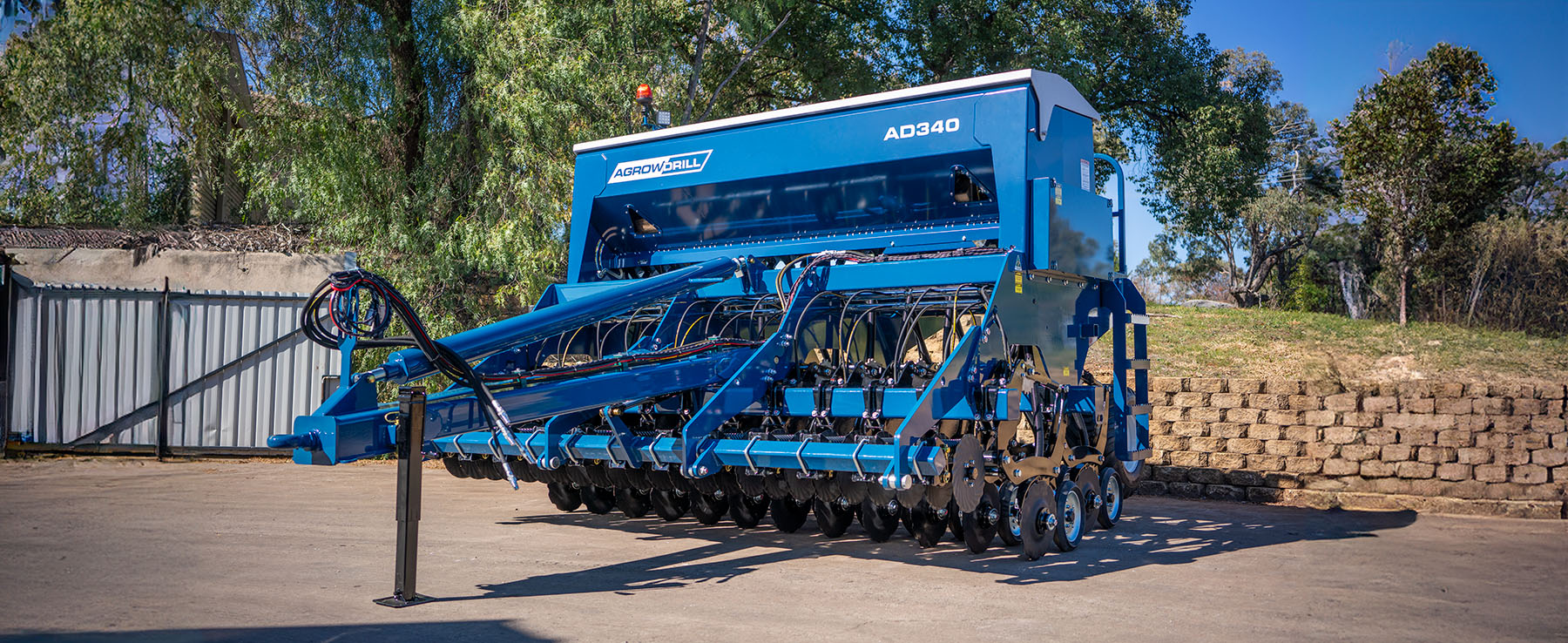 AD340 Disc Seeder in Factory