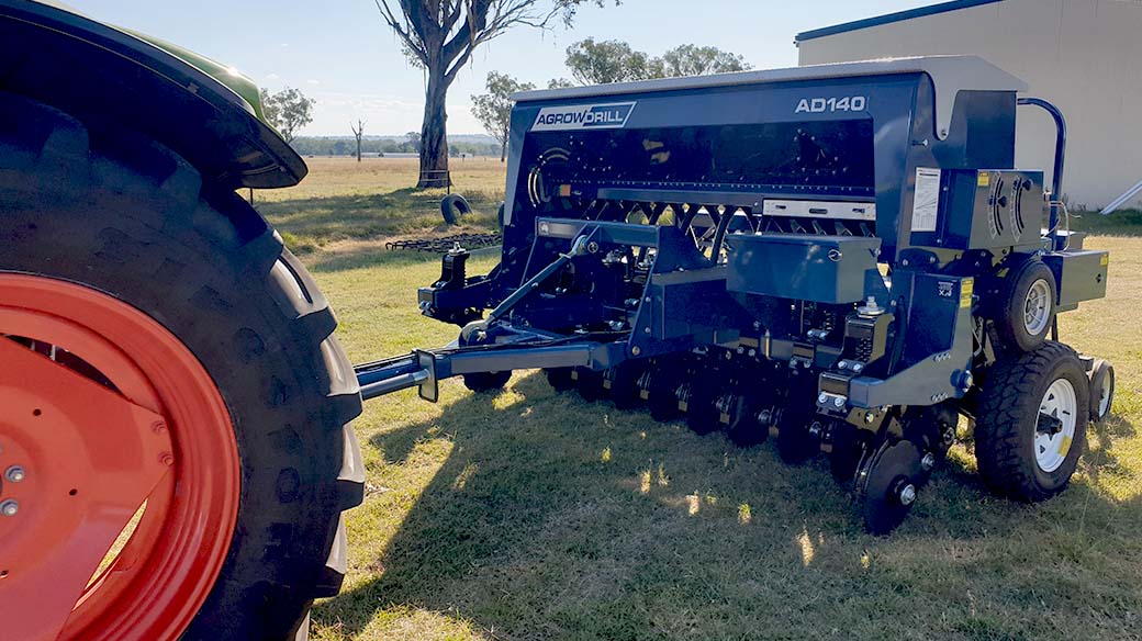 Agrowdrill AD140 disc seeder 