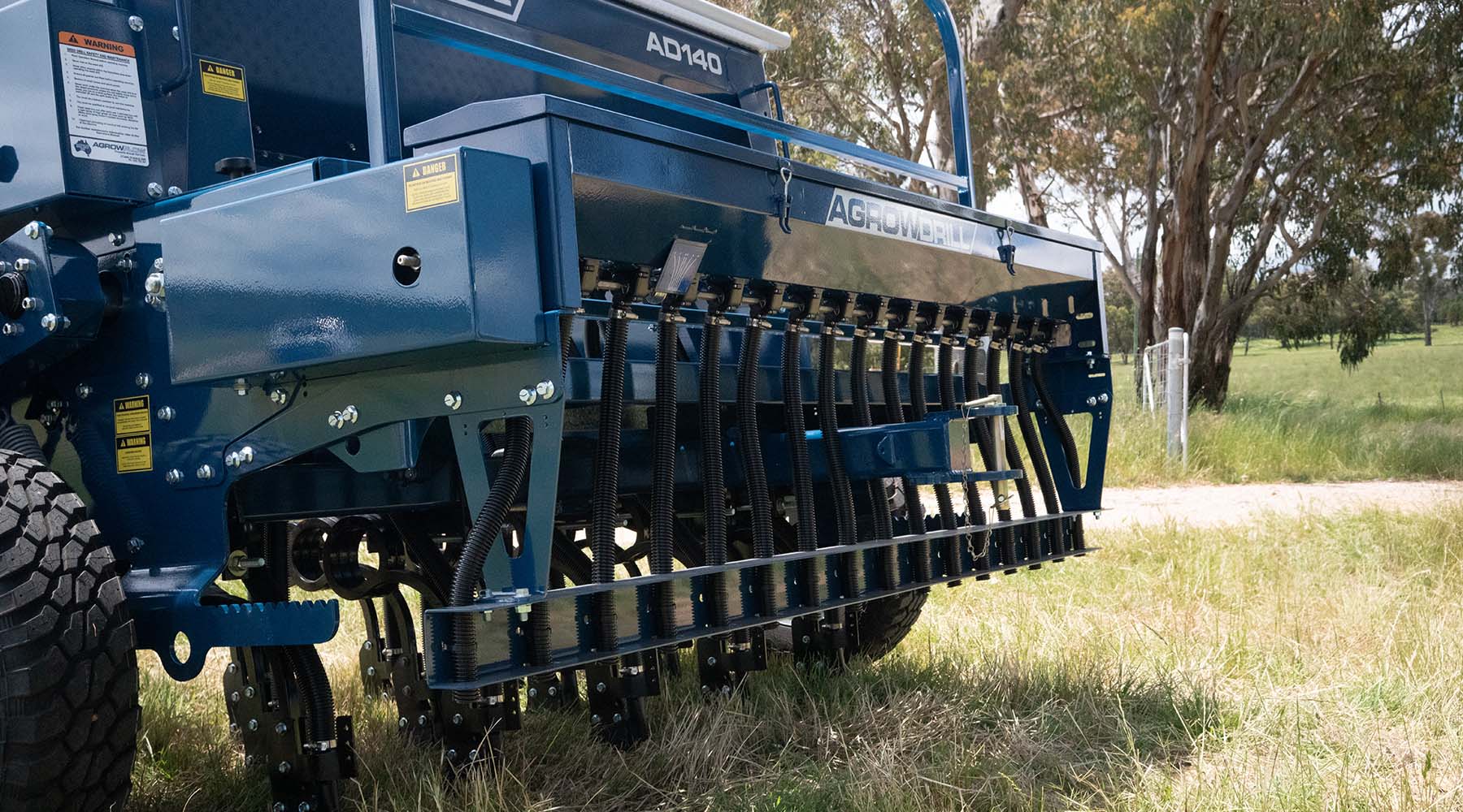 Small seed box option on Agrowdrill AD140
