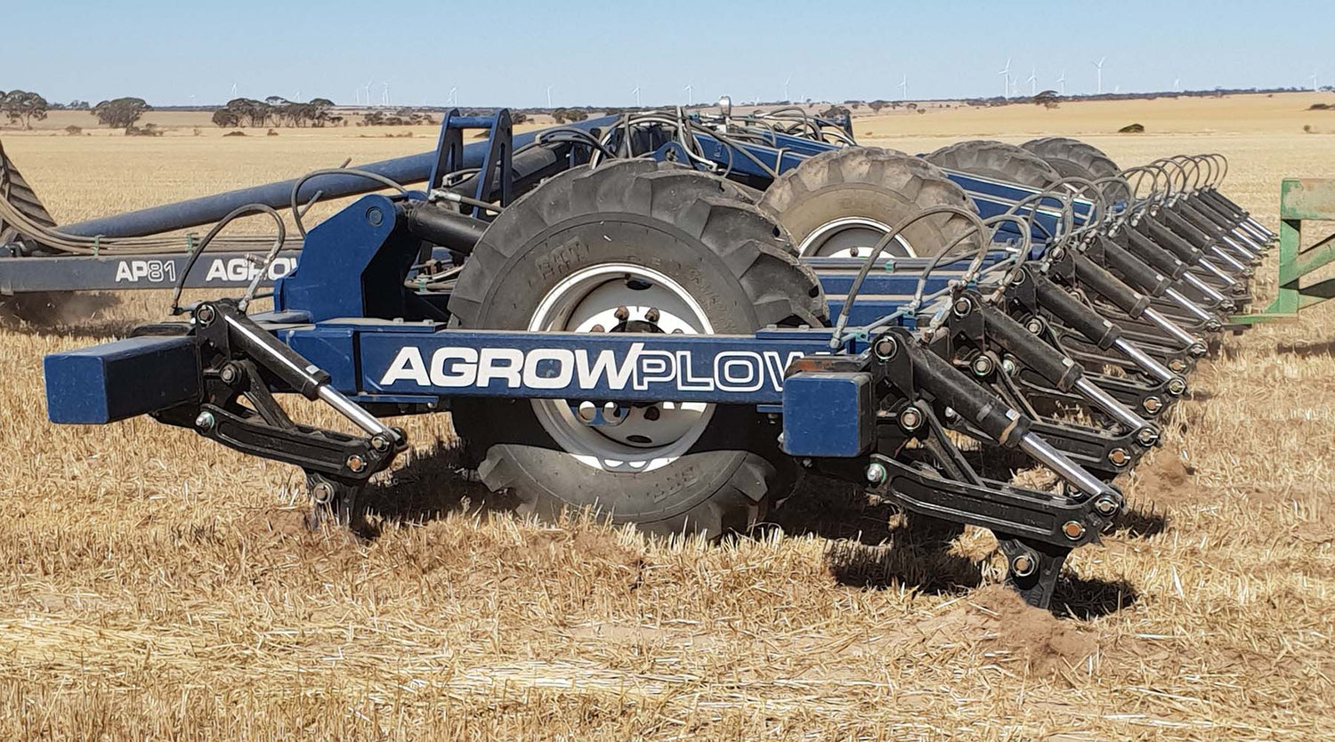 AP81 with 23 hydraulic shanks