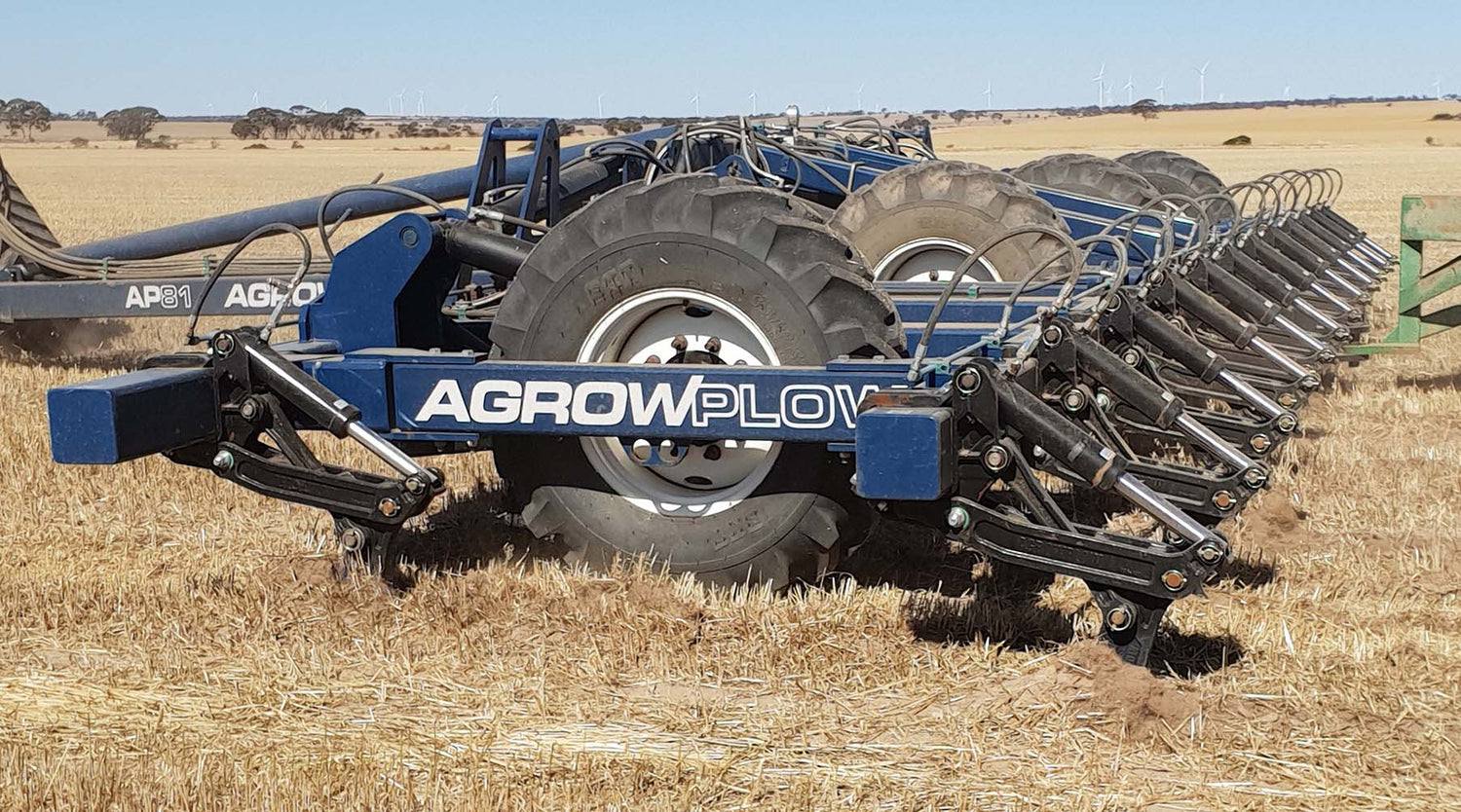 AP81 with 23 hydraulic shanks