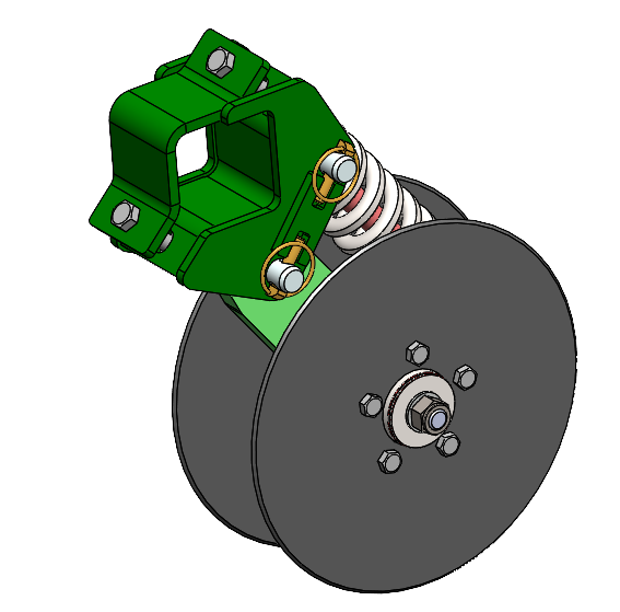 Disc Coulter AGR-HUB 2 Assembly Kit 125mm Spacing