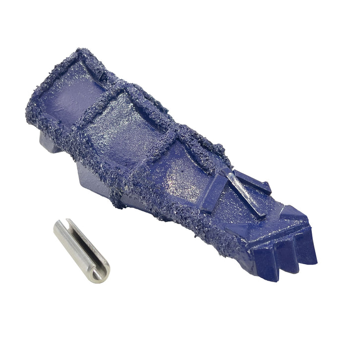 Blade #9 - GP Tungsten Tile Hardfaced with Roll Pin