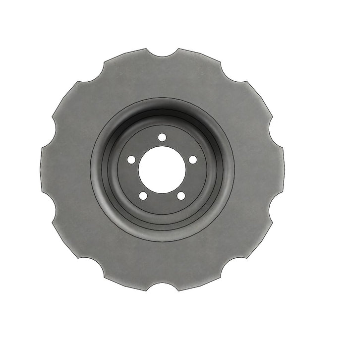401 Disc 16" Dished Notched
