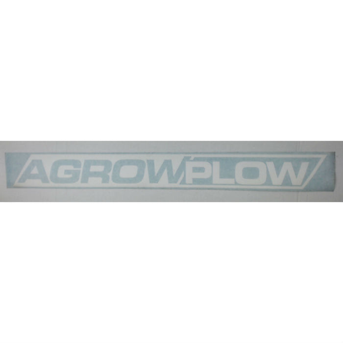 Decal Agrowplow