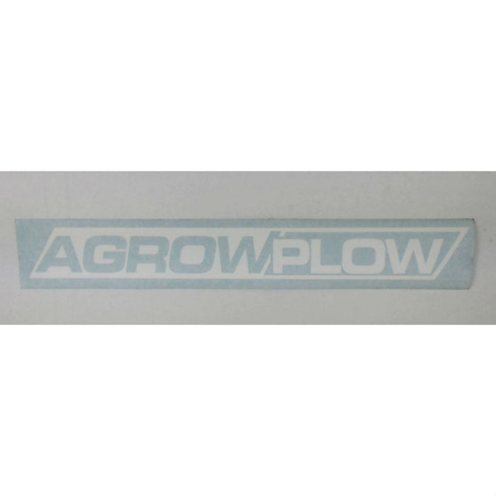 Decal Agrowplow