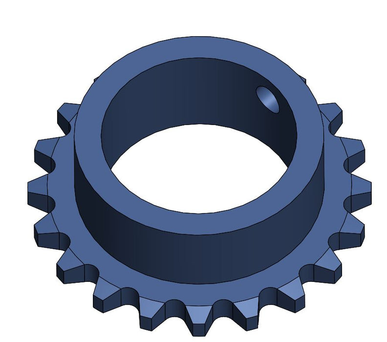 Sprocket Simplex 08B 20T 50mm